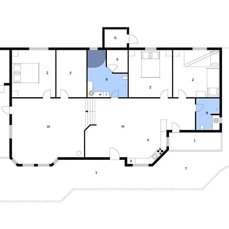 Сasa de vacaciones Bl450-saltum-graabakken-8 Saltum